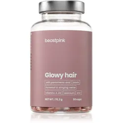 BeastPink Glowy Hair Kapseln für gesunde und schöne Haare 90 KAP