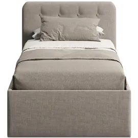 home collective Polsterbett 100 x 200 cm H2 Beige