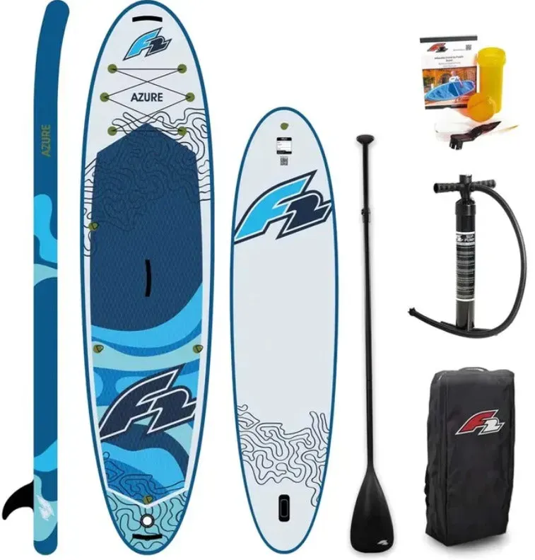 F2 Sup Azure Blue 2026 11,5'', aufblasbares Allround SUP Board für lange Touren und Freizeit - blau / ONE SIZE