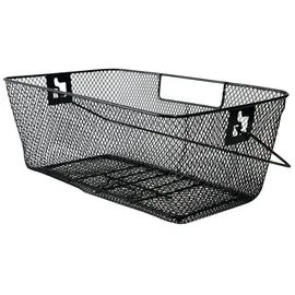 Winora Hinterradkorb für Schultasche 46x27x18cm engmaschig schwarz