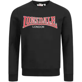 Lonsdale Herren Rundhals Sweatshirt schmale Passform Berger Lp181