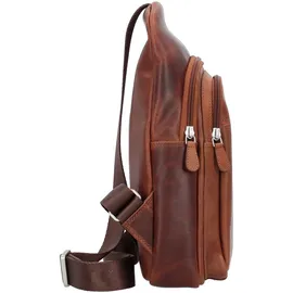 Esquire Dallas Umhängetasche Leder 20 cm braun