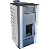NEMAXX® Pelletofen P18 - Pelletheizung mit 18 kW – Pelletofen [WASSERFÜHREND] – Pelletofen Elektrokamin Wifi Ready – Pelletofen mit hoher Wärmeabgabe & Überhitzungsthermostat – Weiß