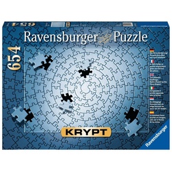 Ravensburger Puzzle Krypt silber. Puzzle 654 Teile, Puzzleteile