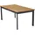 LC Garden Unicamo Ausziehtisch 180 x 90 x 75 cm Aluminium/Teak Natur