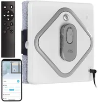 Sichler Haushaltsgeräte Profi WLAN Fensterputzroboter, Motorrollen, 3 Sprühköpfe, Remote,