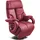 sit&more TV-Sessel Invito Kunstleder 80 x 111 x 80 cm Rot mit Motor und Aufstehhilfe