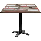 Restootab Tisch Bazila 90x90cm - Modell Redden Wood