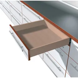 Blum Tandem-Führung 560H Vollauszug ohne Blumotion, selbstschließend, stahl verzinkt, max 30 kg