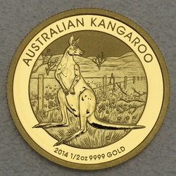 Goldmünze 1/2oz Känguru 2014 (Australien)