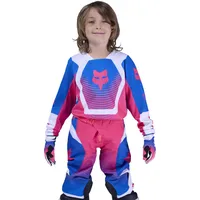 Fox 180 Collect Jugend Motocross Jersey, schwarz-pink, Größe M