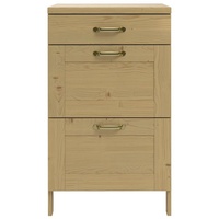 Home affaire Unterschrank »Alba«, Breite 50 cm, Kiefer massiv,