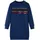 vidaXL Kinder-Pulloverkleid Marineblau 116