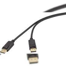 Renkforce DisplayPort-Kabel 2 m Schwarz