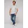 Camp David V-Shirt grau S