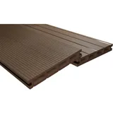 Endorphin Gartenbodenbelag, 4m2 Braun WPC Terrassendielen Komplettset