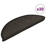 vidaXL Stufenmatten Selbstklebend Sisal-Optik 30Stk. 56x17x3cm
