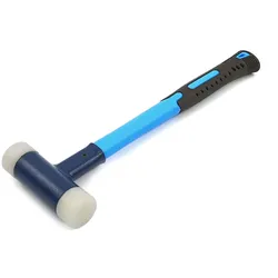 HBM 35 mm Einweg-Montagehammer aus Nylon mit Fiberglasgriff