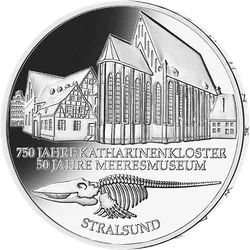 Bund 10 DM Meeresmuseum Stralsund st