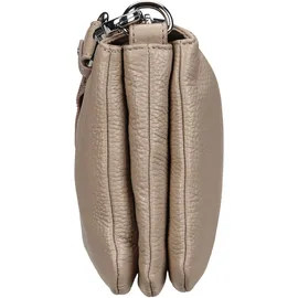 Mandarina Duck Mellow Leather Umhängetasche Warm Taupe