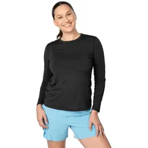 KARI TRAA AVA Longsleeve Schwarz XS