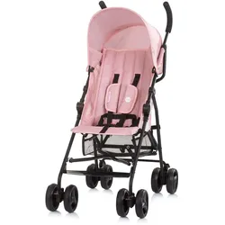 Chipolino Kinderwagen, Buggy Point 5-Punkt-Gurt, Rückenlehne verstellbar, Korb rosa