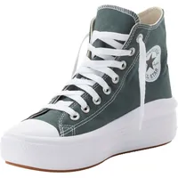 Converse Sneaker CONVERSE "CHUCK TAYLOR ALL STAR MOVE PLATFORM", Gr. 38, true nature, weiß, schwarz, Textil, Schuhe