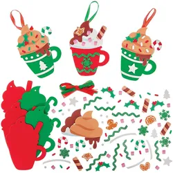 Weihnachtsdeko Heiße Schokolade, 8 Stück (pro Set 8)
