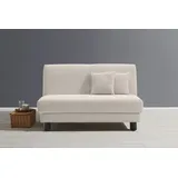 Ell + Ell Schlafsofa Polyester 2-Sitzer Beige