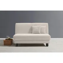 Ell + Ell Schlafsofa Polyester 2-Sitzer Beige