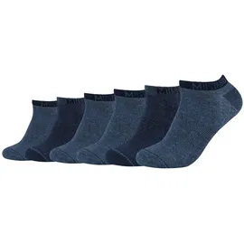 Mustang Casual Sneakersocken 6er Pack Blau 39-42