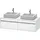 Duravit Ketho Waschtischunterschrank wandhängend 1400x426x550 mm, 2 Auszüge, KT6697B1818,