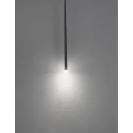 Nova Luce Giono 1-flg. 51 cm schwarz Acryl Aluminium