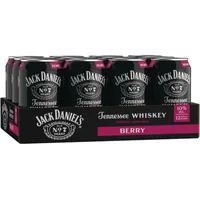 Jack Daniel's Old No.7 Tennessee Berry 10% vol 12 x 0,33 l