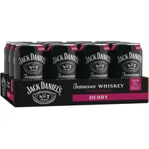 Jack Daniel's Old No.7 Tennessee Berry 10% vol 12 x 0,33 l