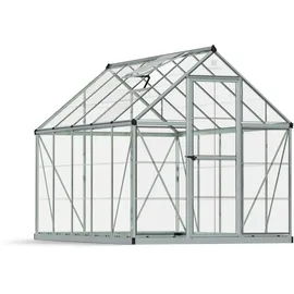 CANOPIA Harmony Alu silber PC 0,7 mm 5,7 m2 inkl. Fundament