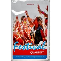Festival Quartett quartett.net Kartenspiel Partyspiel Erwachsenenspiel Satire