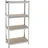 Estexo Lagerregal Metall 160x80x40 cm grau