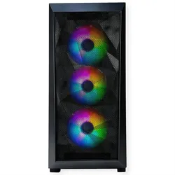 Xilence Xilent Breeze X712.RGB Gaming PC Gehäuse, RGB ATX Midi Tower