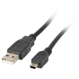 LANBERG USB-A auf Mini-USB 2.0 1,8 m Schwarz
