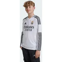 Adidas Real Madrid 24/25 Long Sleeve Kids Heimtrikot