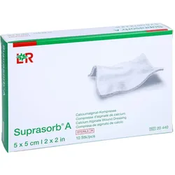 Suprasorb A Calciumalginat Kompr.5x5 cm