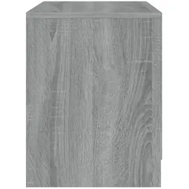 vidaXL Nachttisch Grau Sonoma 45x34,5x44,5 cm Holzwerkstoff