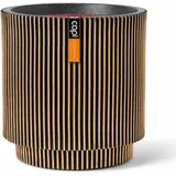 Capi Europe Zylinder Groove Ø 35,6 x 38 cm Gold