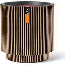 Capi Europe Zylinder Groove Ø 35,6 x 38 cm Gold