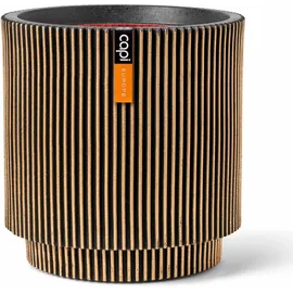 Capi Europe Zylinder Groove Ø 35,6 x 38 cm Gold