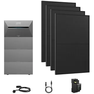 10,7 kWh inkl. 3x B2700 Erweiterungsakku + 4x 440 W Solarpanel