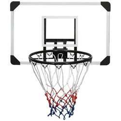 vidaXL Basketballkorb Basketballkorb Transparent 71x45x2,5 cm Polycarbonat 45 cm x 71 cm x 2.5 cm