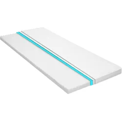 vidaXL Matratzenauflage 80 x 200 cm Kaltschaum Ei-Profil 6 cm