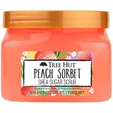 Tree Hut Peach Sorbet Körper-Peeling mit Zucker 510 g